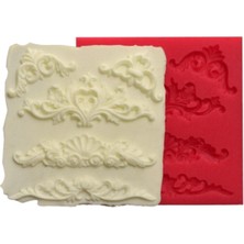 Gurmender Silikon Dekor Set 5'li Kalıp