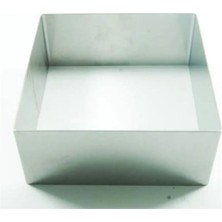 Gurmender Argon Kare Çember 17X17 cm Yükseklik 10 cm