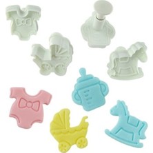 Depposite Basmalı Bebek Temalı Kalıp 4 Lü Set
