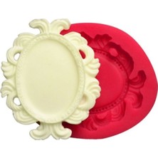 Gurmender Silikon Çerçeve Kalıbı 8x7 cm