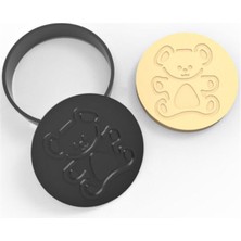 Depposite Kurabiye Damga & Kesici Set 8,0 cm x 8,0 cm x 1,9 cm