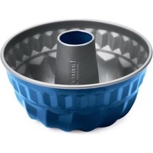 Gurmender Teflon Borulu Mavi Kek Kalıbı 22 cm