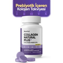 Nutriful Collagen Natural Plus 5 Tip Collagen+Prebiyotik Tip 1-2-3-5-10 (C Vitamini, Selenyum) 90 Tablet