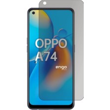 Engo Oppo A74 Ile Uyumlu Hayalet Ekran Koruyucu Şeffaf