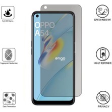 Engo Oppo A54 Ile Uyumlu Hayalet Ekran Koruyucu Şeffaf