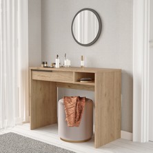 Yurudesign Ocean Makyaj Masası Aynalı Çekmeceli Sepet ON18-S