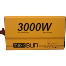 Mexxsun 12 Volt 3000 Watt Tam Sinüs Inverter