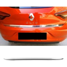 ZNZ Oto Aksesuar Renault Clio 5 Hb Krom Bagaj Alt Çıtası P.çelik 2019 Ve Üzeri