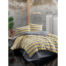 Miss Linda Home Collection Miss Linda Home %100 Pamuklu Çift Taraflı Çift Kişilik Nevresim Takımı