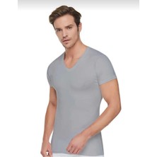 Tutku 0107 Erkek Ribana V Yaka Fanila 6 Adet