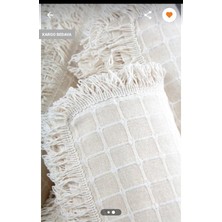 Miss Linda Home Collection Pamuklu Buldan Işi Çekyat Örtüsü 180*180 cm (Tekli Koltuklar Içindir)