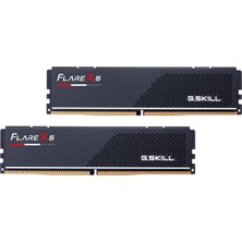 Gskıll Flare X5 DDR5-6000MHZ CL30 64GB (2X32GB) Dual (30-40-40-96) 1,40V Amd Expo Teknoloji