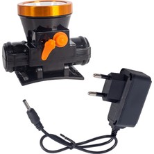 Dxt Powermaster Pm 4524 Power Ledli 40 Watt Su Geçirmez Şarjlı Kafa Lambası Feneri