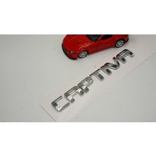 Dk Chevrolet Captiva Bagaj 3m 3D Krom Abs Logo Amblem