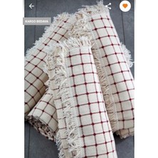 Miss Linda Home Collection %100 Pamuklu Buldan Işi Koltuk Örtüsü 180X180 cm