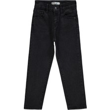 Civil Boys Erkek Çocuk Kot Pantolon 10-13 Yaş Füme