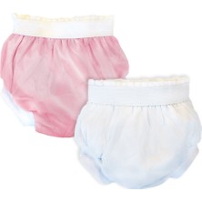 Sema Baby 2'li Lüks Alıştırma Külodu 10-15 kg - Beyaz/pembe