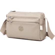Smart Bags SMBYB1006-0003 Bej Kadın Çapraz Çanta
