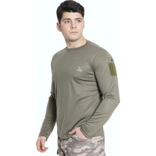 Askeri Malzemelerim Vogel Tactical Uzun Kollu Yakasız Taktik Tshirt