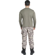 Askeri Malzemelerim Vogel Tactical Uzun Kollu Yakasız Taktik Tshirt