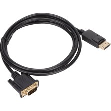 Keepro Displayport VGA Kablo 1.8 Metre Dp VGA Kablo