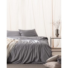 Madame Coco Linda Tek Kişilik Yıkamalı Gofre Nevresim Takımı