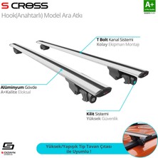 Drs Tuning Nissan X-Trail (T32) 2014-2021 Hook Anahtarlı Model Gri Ara Atkı