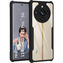 Microcase Realme 11 Pro Plus 5g ile Uyumlu Airbag Serisi Darbeye Dayanıklı Köşe Korumalı Tpu Kılıf - AL3370