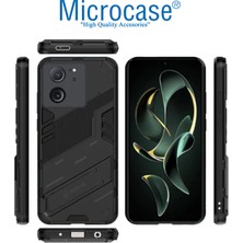 Microcase Xiaomi 13T / 13T Pro / K60 Ultra Matrix Serisi Armor Standlı Perfect Koruma Kılıf - AL3416