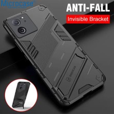 Microcase Xiaomi 13T / 13T Pro / K60 Ultra Matrix Serisi Armor Standlı Perfect Koruma Kılıf - AL3416