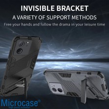 Microcase Xiaomi 13T / 13T Pro / K60 Ultra Matrix Serisi Armor Standlı Perfect Koruma Kılıf - AL3416