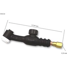 Trafimet TF0110 Wp 9 Vanalı Flex Argon Torç Boyunu Trafimet 1 adet fiyatıdır