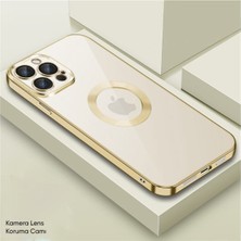 BlueCase Apple iPhone 13 Pro Max Uyumlu Kılıf Glint Silikon Kılıf Gold