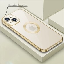 BlueCase Apple iPhone 14 Plus Uyumlu Kılıf Glint Silikon Kılıf Gold