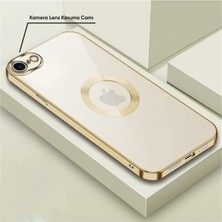 BlueCase Apple iPhone 8 Uyumlu Kılıf Glint Silikon Kılıf Gold