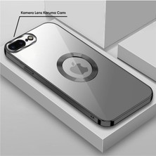 BlueCase Apple iPhone 7 Plus Uyumlu Kılıf Glint Silikon Kılıf Siyah