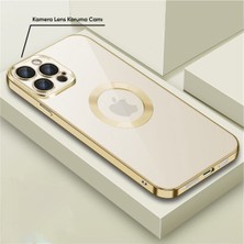 BlueCase Uyumlu Apple iPhone 12 Pro Max Uyumlu Kılıf Glint Silikon Kılıf Gold