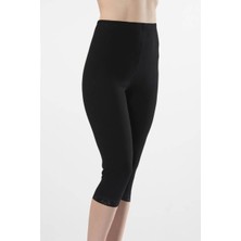 Türen Kadın Dantelli Pamuklu Likralı Crop Boy Tayt