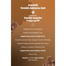 Humm Organic - Organik Glutensiz Vegan Kakaolu ve Fındıklı Kek - 30g