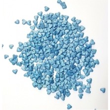 Dr. Gusto  Mini Mavi Soft Kalp Sprinkles Şeker 70 gr