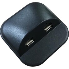 Eym Çalışma Masası Için Masa Üstü USB Şarj Cihazı Siyah Adaptörsüz