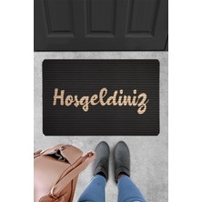 Evaşk Kapı Önü Paspası Vinil Kaymaz Tabanlı 40x60