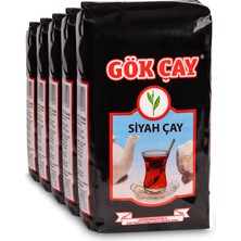 Gök Çay Siyah Dökme 1 kg 5'li