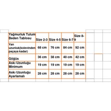 Jo&Juke Su Geçirmez Yağmur Tulumu Siyah