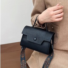 Qian Yu Omuzdan Askili Çanta Crossbody Çanta Retro Kadın Çantası (Yurt Dışından)