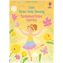 Little Sticker Dolly Dressing Summertime Fairies Usborne Publishing