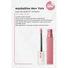 Maybelline New York Maybelline Super Stay Matte Ink 10 Dreamer