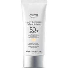 Atomy Sunscreen Creme Solaire SPF50 Beige Güneş Koruyucu Bej 60 ml