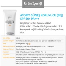 Atomy Sunscreen Creme Solaire SPF50 Beige Güneş Koruyucu Bej 60 ml