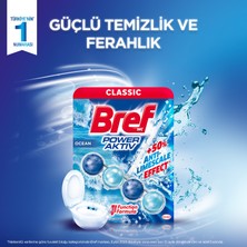 Bref WC Power Aktiv Duopack Katı Tuvalet Bloğu Okyanus